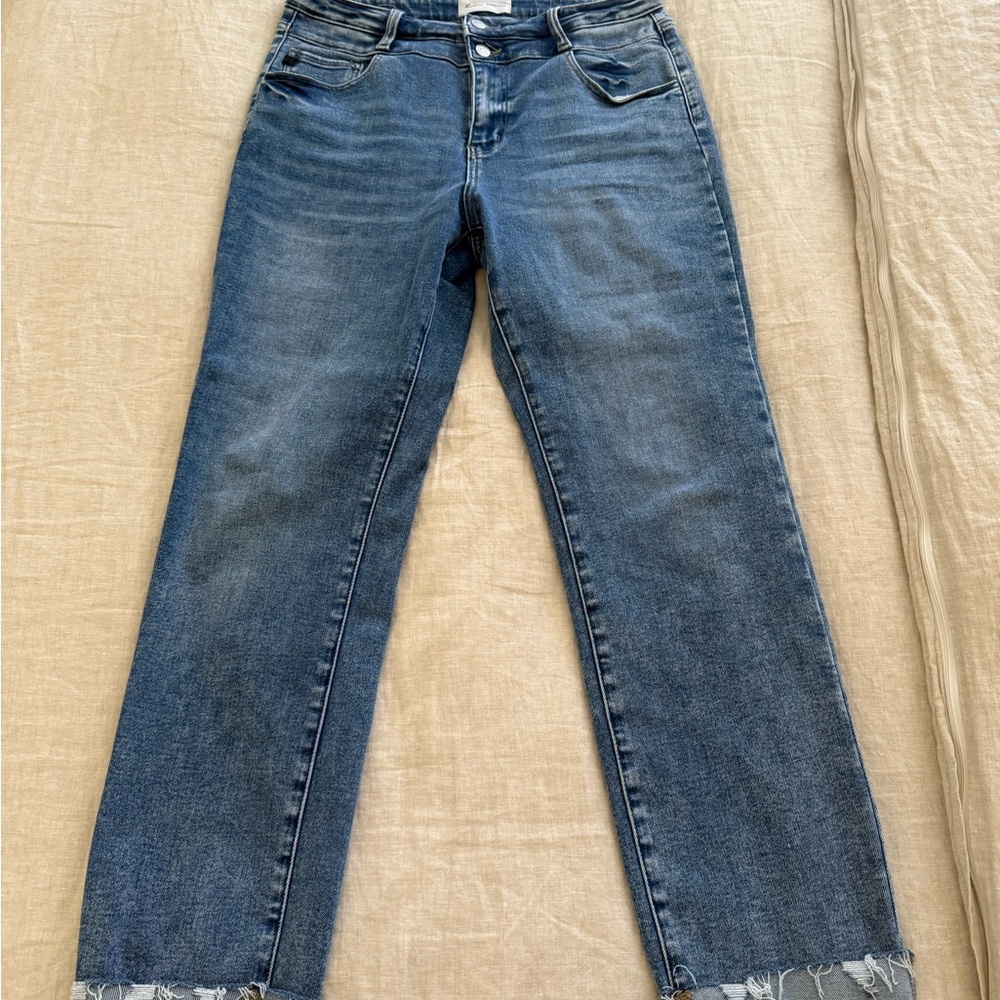 KanCan Blue Straight Leg Jeans